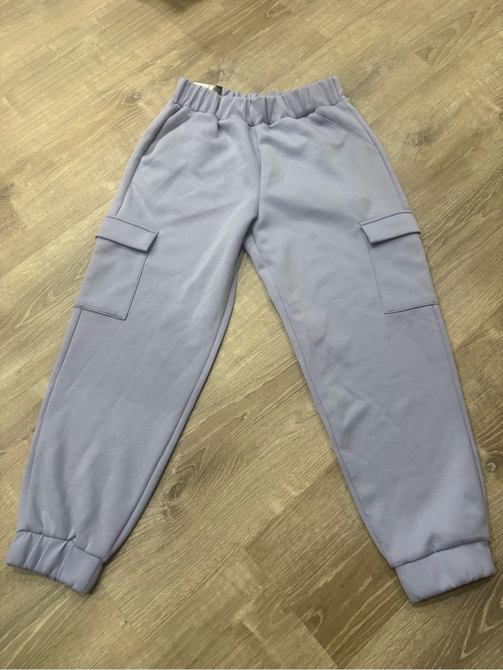 Express womans purple Cargo Joggers